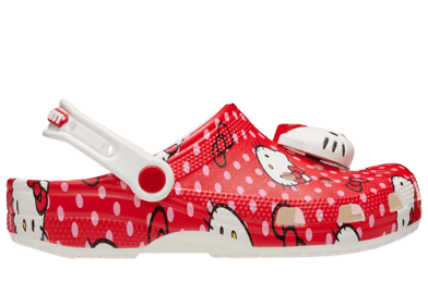 Crocs Classic Clog Red Hello Kitty